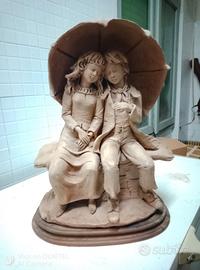 scultura in terracotta 