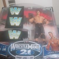 wrestlemania 21 action figure John Cena