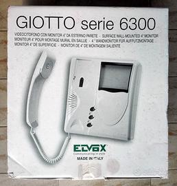 Videocitofono in B/N ELVOX 6329 (Giotto)