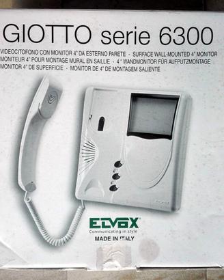 Videocitofono in B/N ELVOX 6329 (Giotto)