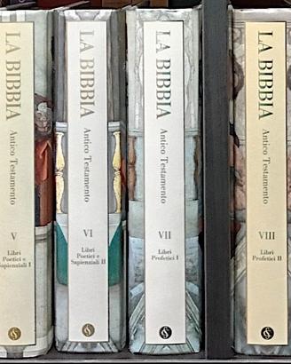 LA BIBBIA VECCHIO E NUOVO TESTAMENTO