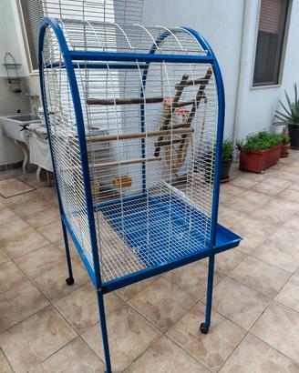 voliera per pappagalli e altro 