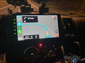 CAR TABLET 9” ANDROID 13 CARPLAY X FIAT DUCATO