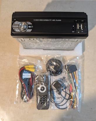 Autoradio 1 DIN 7" - NUOVO
