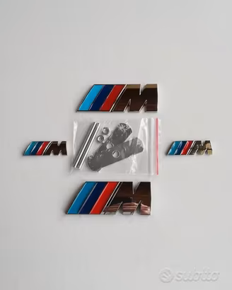 Emblema Bmw Msport anteriore posteriore e laterali