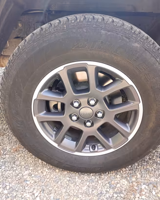  cerchi e gomme Wrangler  Gladietor 