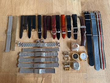 Cinturini bracciali fibbiette e orologi
