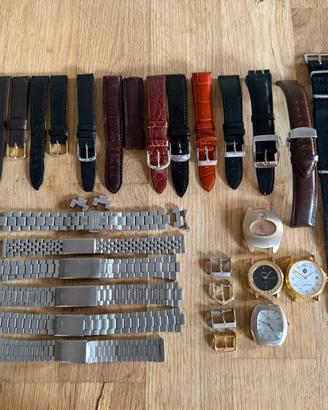 Cinturini bracciali fibbiette e orologi