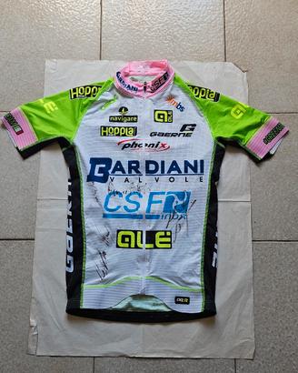 Maglia ciclismo Bardiani autografata