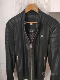 Giacca in pelle nera G-star RAW  taglia M