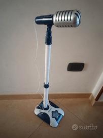 MICROFONO CON ASTA E KARAOKE - BONTEMPI
