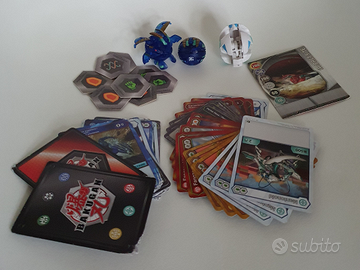 Lotto Bakugan personaggi e carte da gioco