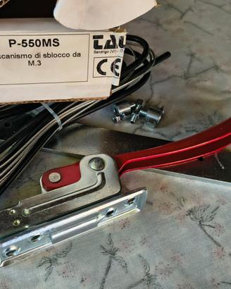 TAU P-550MS meccanismo di sblocco M3