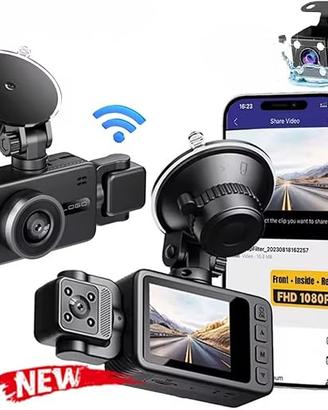 DASH CAM AUTO FULL HD CON APP WIFI UNIVERSALE