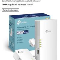 Powerline Tp link wifi 6 extender