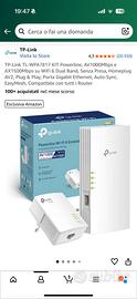 Powerline Tp link wifi 6 extender