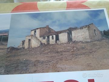 33000 di terreno + rudere vista mare/monti