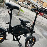 bici / scooter dyu full optional pari al nuovo