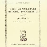Libro musicale "25 Studi Melodici Progressivi"