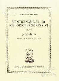 Libro musicale "25 Studi Melodici Progressivi"