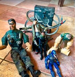 Lotto Action Figure Spider-Man e Octavius