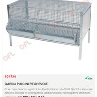 gabbia per pulcini 