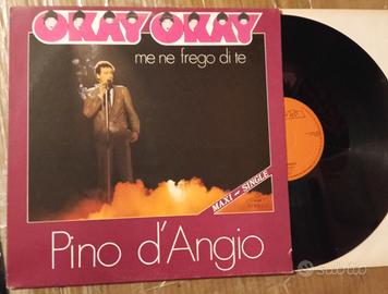 Pino D'Angiò Okay Okay Vinile 12 Olanda 1981