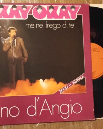 Pino D'Angiò Okay Okay Vinile 12 Olanda 1981