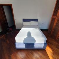 Letto una piazza e mezzo con materasso