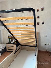 Letto contenitore da una piazza