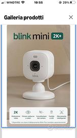 Videocamera mini blink 2K+