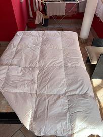 Piumoni letto singolo in piuma d’oca.