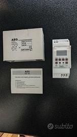 Interruttore orario digitale giornaliero/sett. AEG