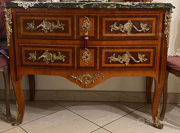 Cassettone francese stile Luigi XV