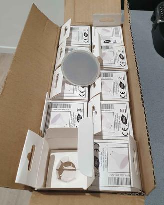 10 lampadine NUOVE GU10 6w 4000K-4500K