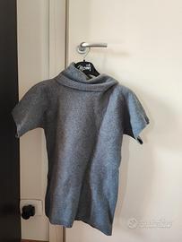 Maglione lungo maniche corte Promod