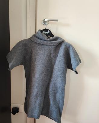 Maglione lungo maniche corte Promod