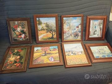 Quadri diverse tipologie