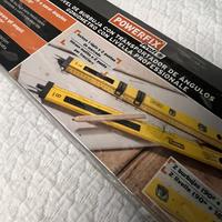 Goniometro Powerfix Profi con livella a bolla