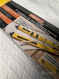 Goniometro Powerfix Profi con livella a bolla