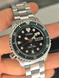 Citizen Promaster automatico ghiera verde