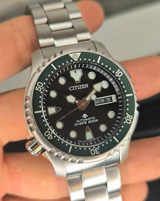 Citizen Promaster automatico ghiera verde