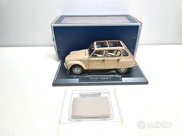 Citroen Dyane 6 Beige del 1983 - 1/18 Tanomodels