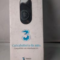 CARICABATTERIE DA AUTO TELEFONINI LG