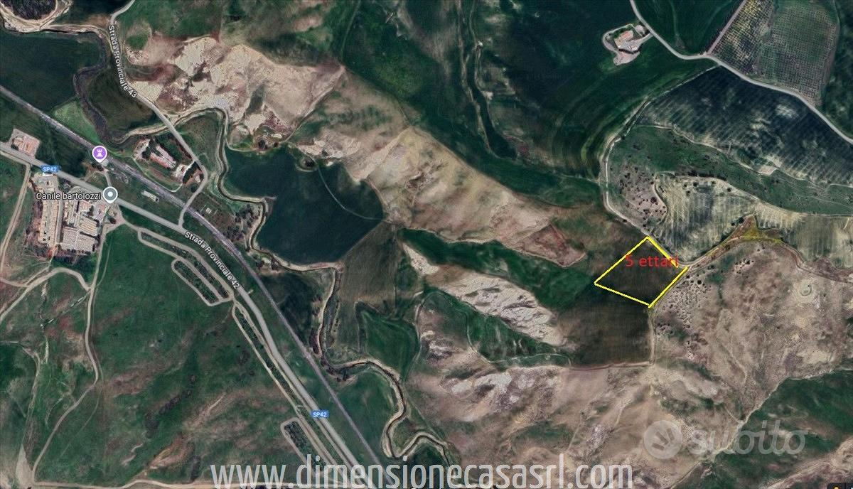 Rif.TA70-Terreno agricolo Caltanissetta - Vista 2