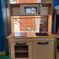 Ikea cucina legno bambini