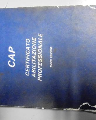 CAP CERTIFICATO ABILITAZIONE PROFESSIONALE