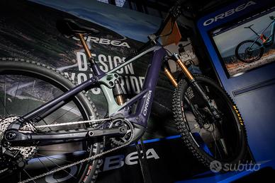 ebike enduro ORBEA WILD H10 2025 tg L tanzanite