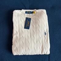 Maglione Polo Ralph Lauren taglia S Bianco