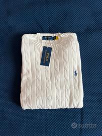 Maglione Polo Ralph Lauren taglia S Bianco